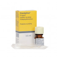 Купить Кондилин (Подофиллотоксин, Кондилокс) раствор 0,5% (5мг/мл) 3.5мл в Курске